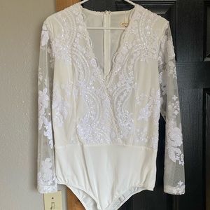 SFC sequin bodysuit NWT